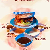 Variedad de dips para chopear