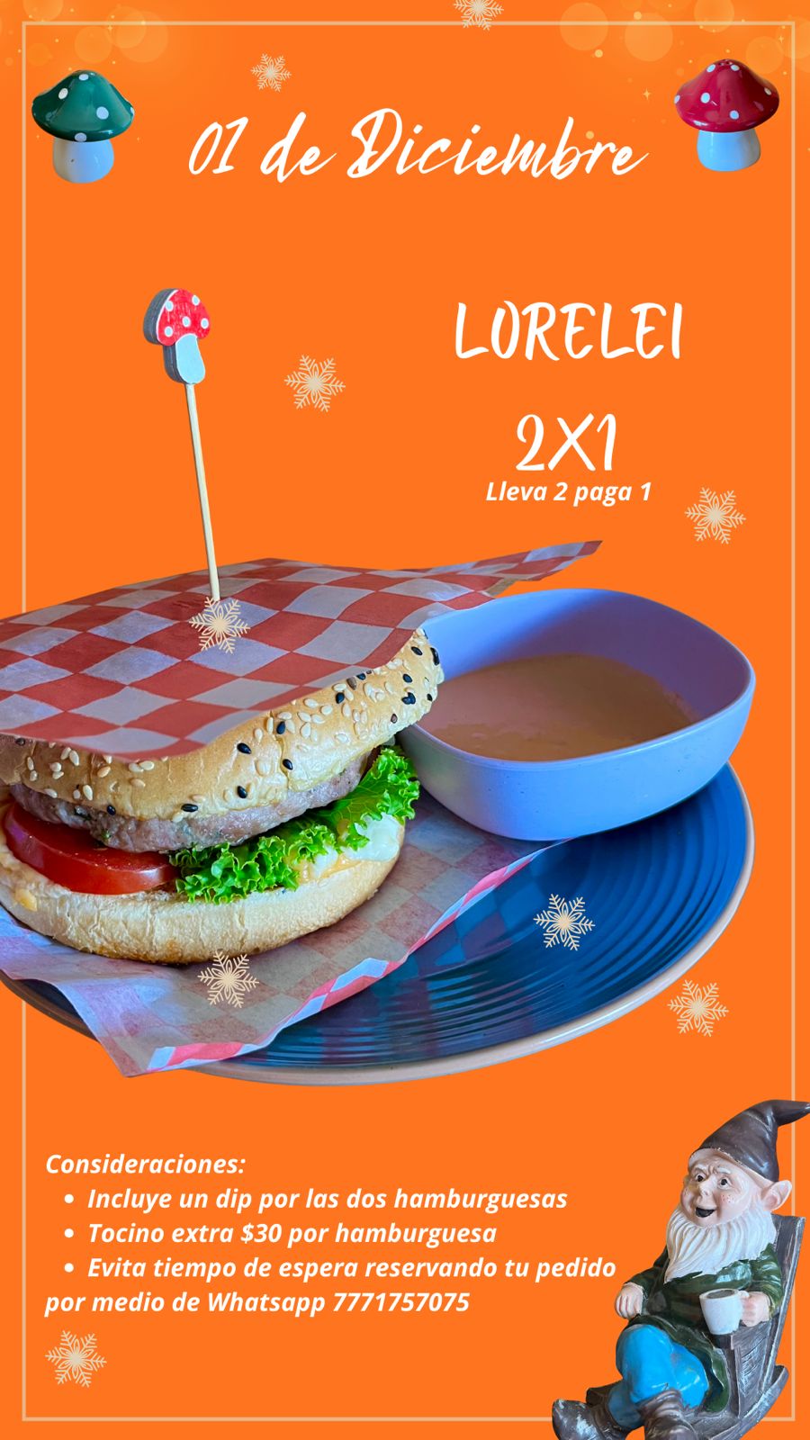 Promoción Lorelei 2x1